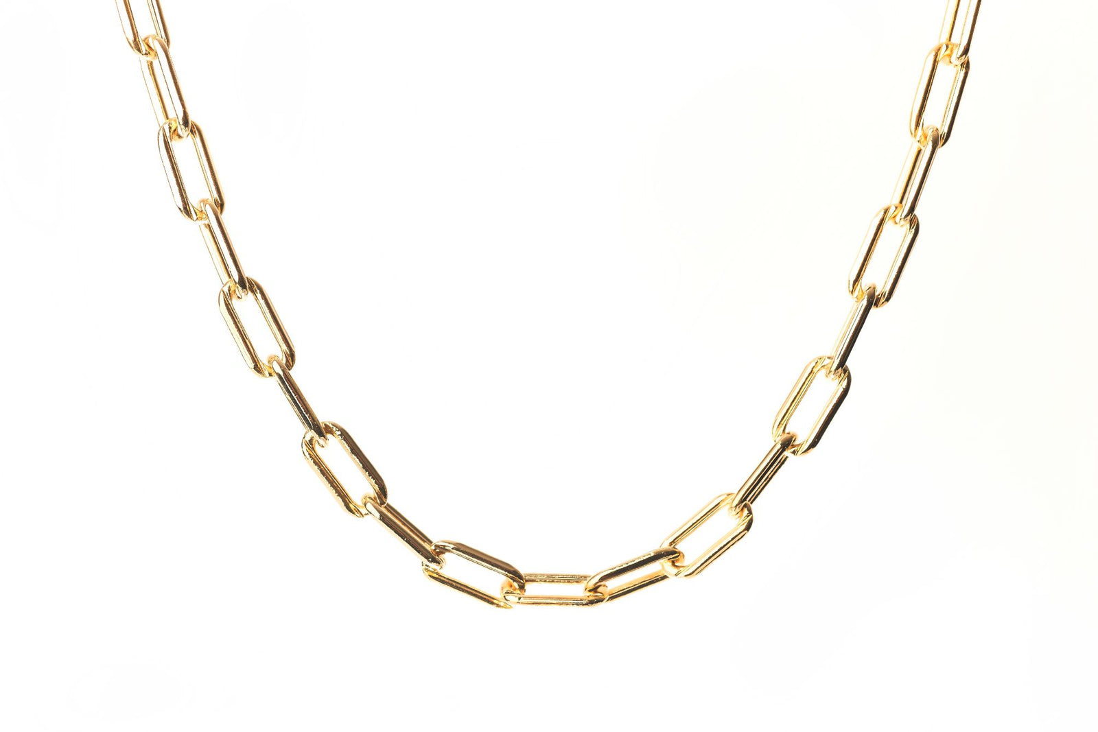 Chunky Paperclip Necklace