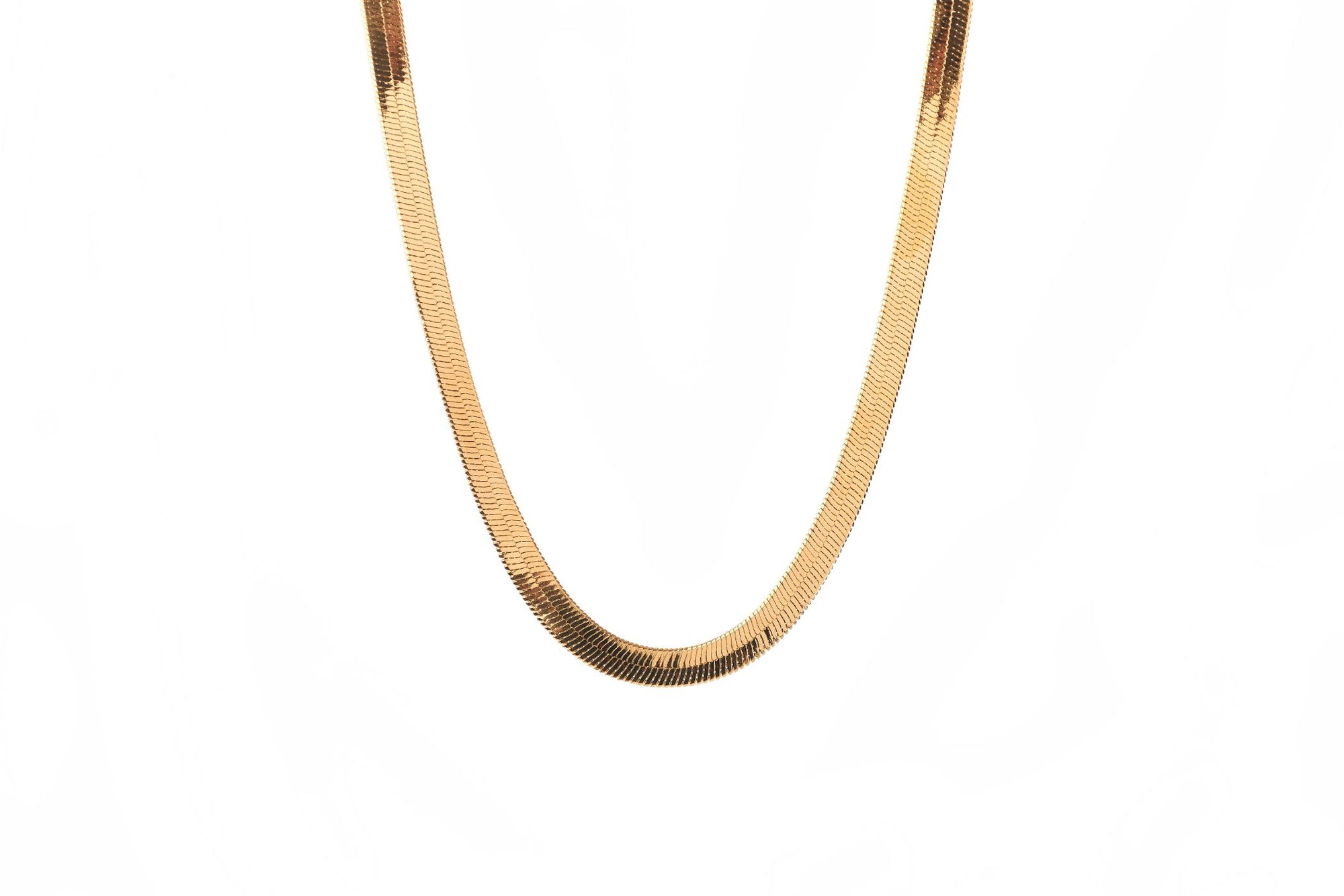 Thick Liquid Gold Necklace