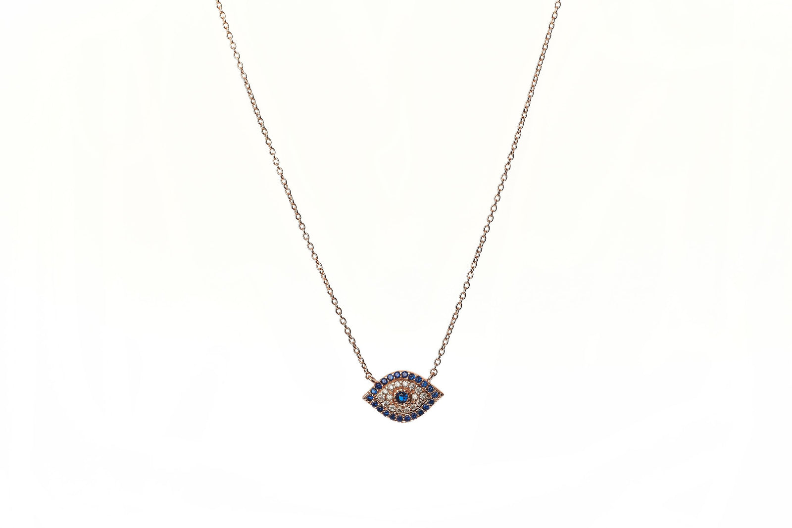 Blue Evil Eye Necklace