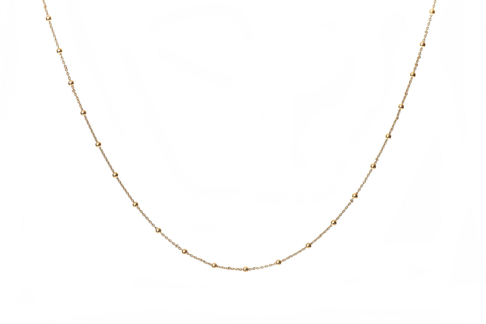 Long Ball and Chain Necklace