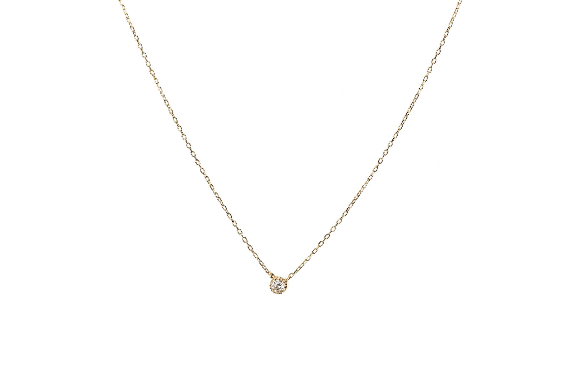 Single Drop Pendant Necklace