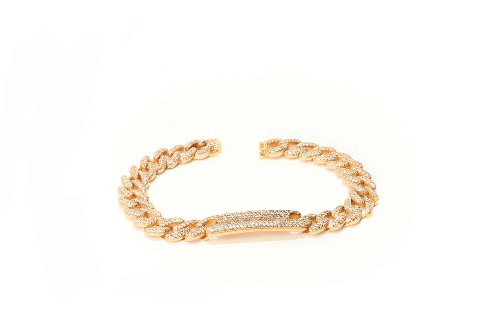 Cuban Link Bar Bracelet