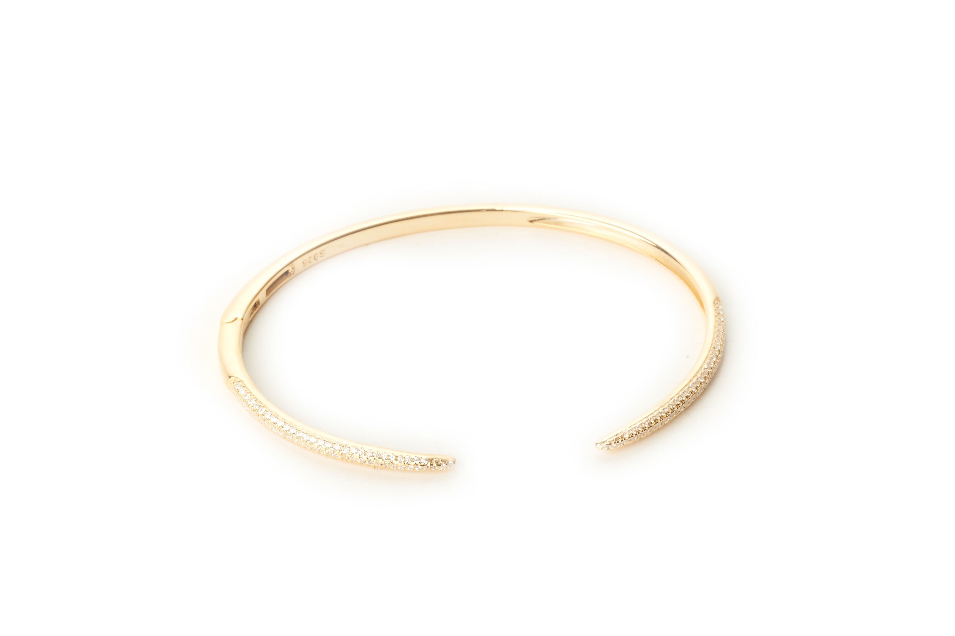 Open Bangle Gold LaraJewelry