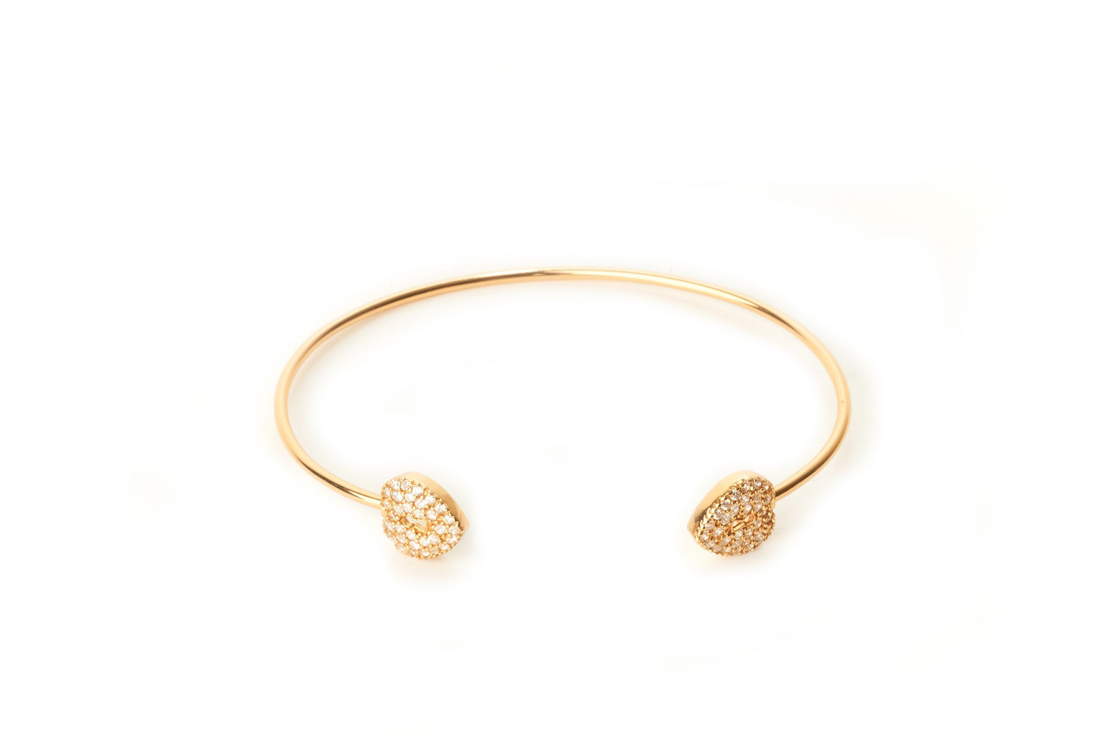 Open Leaf Bangle