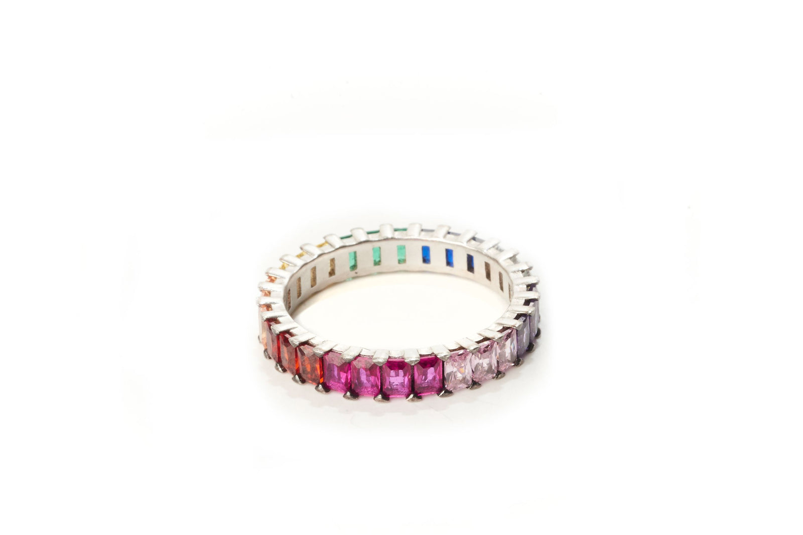 Small Rainbow Eternity Band II