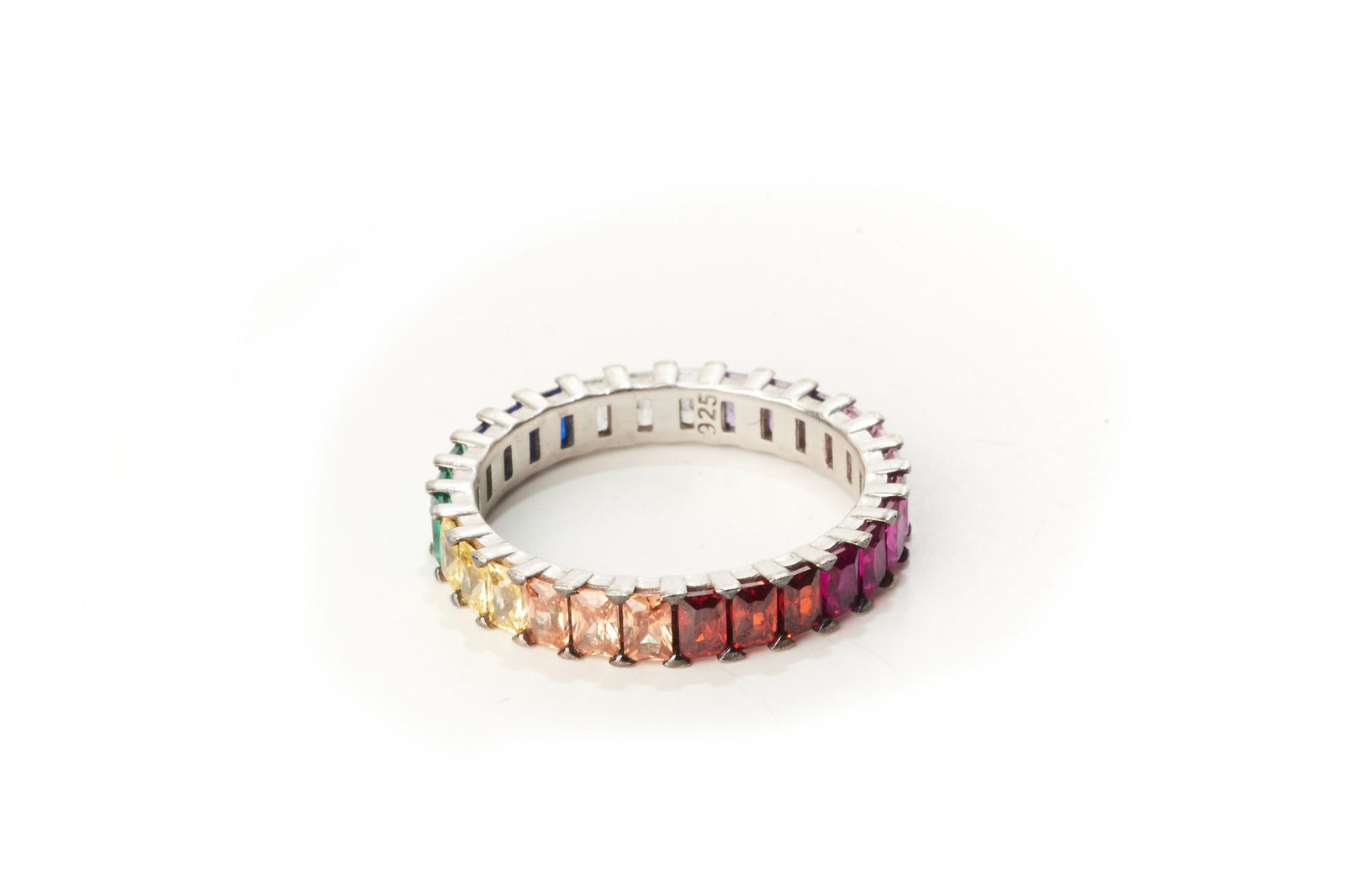 Small Rainbow Eternity Band II