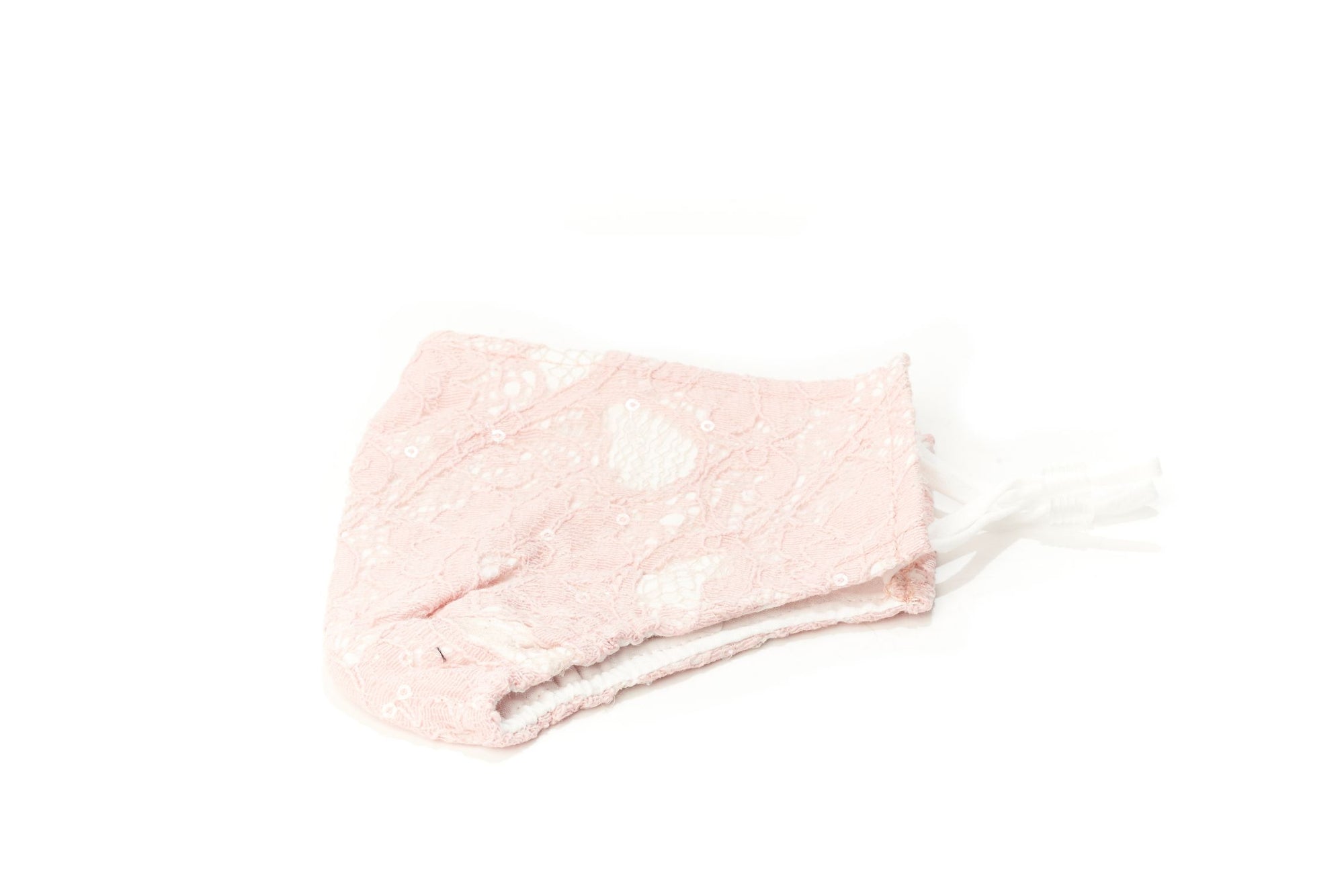 Pink Lace Mask