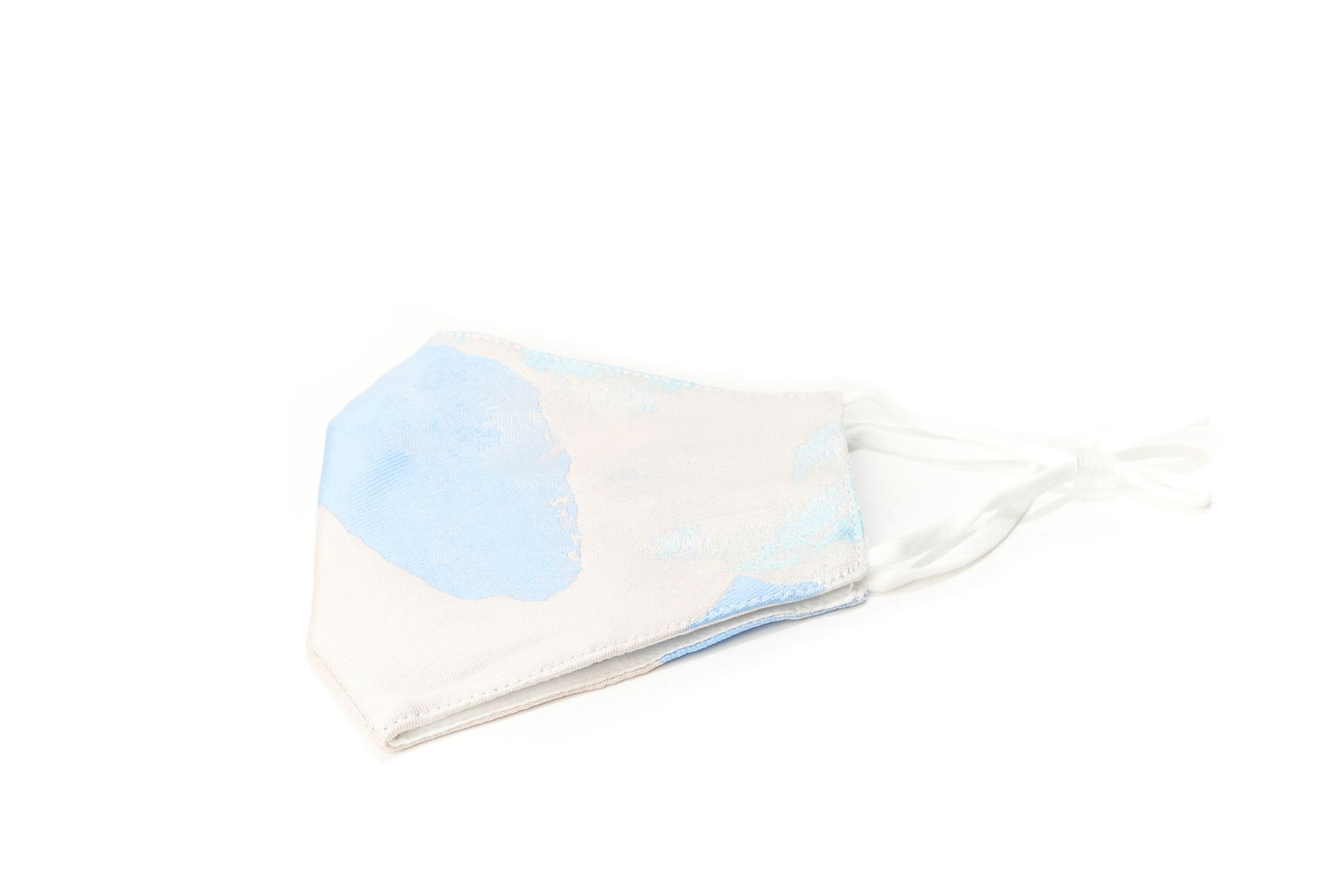 Blue Cloud Silk Mask