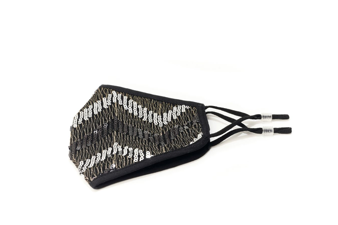 Chevron Sequins Mask
