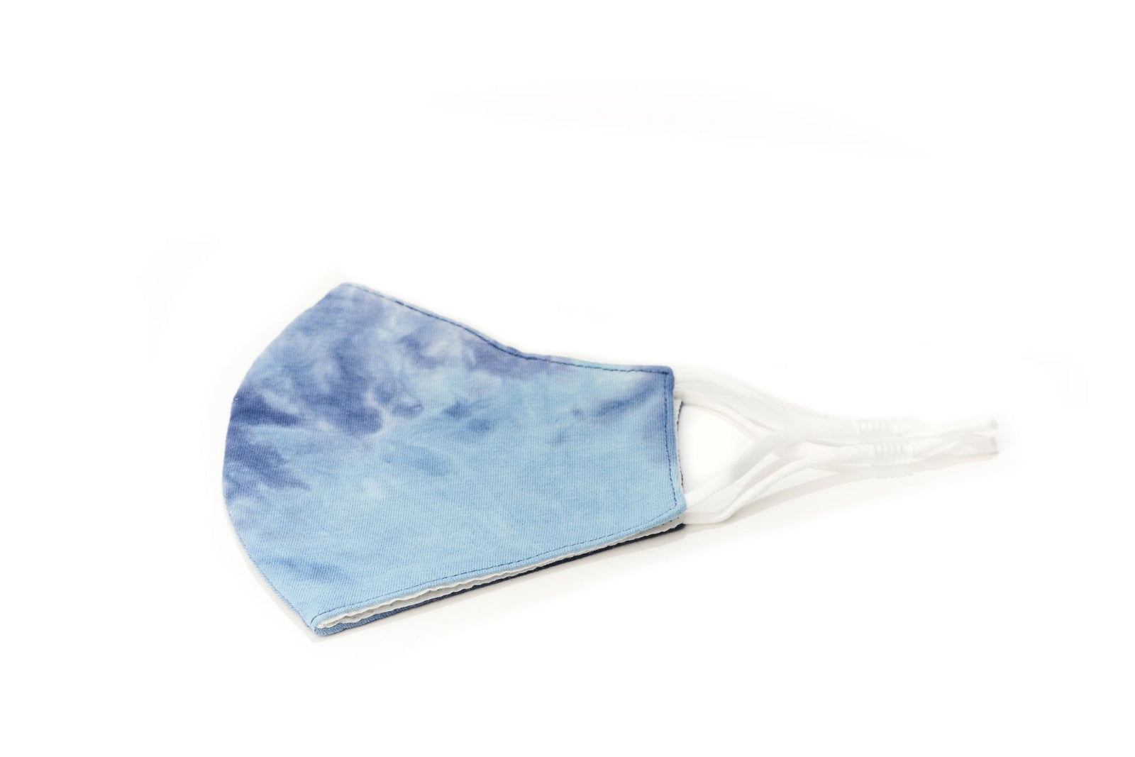 Navy Tie Die Mask