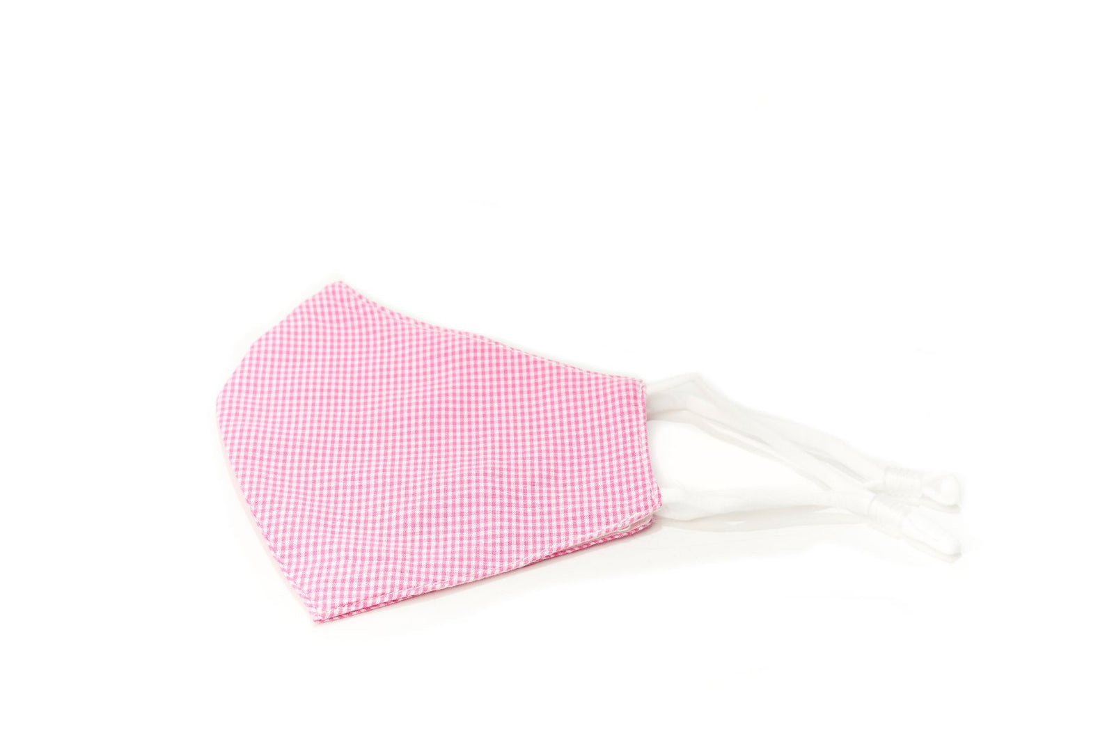 Pink Gingham Mask