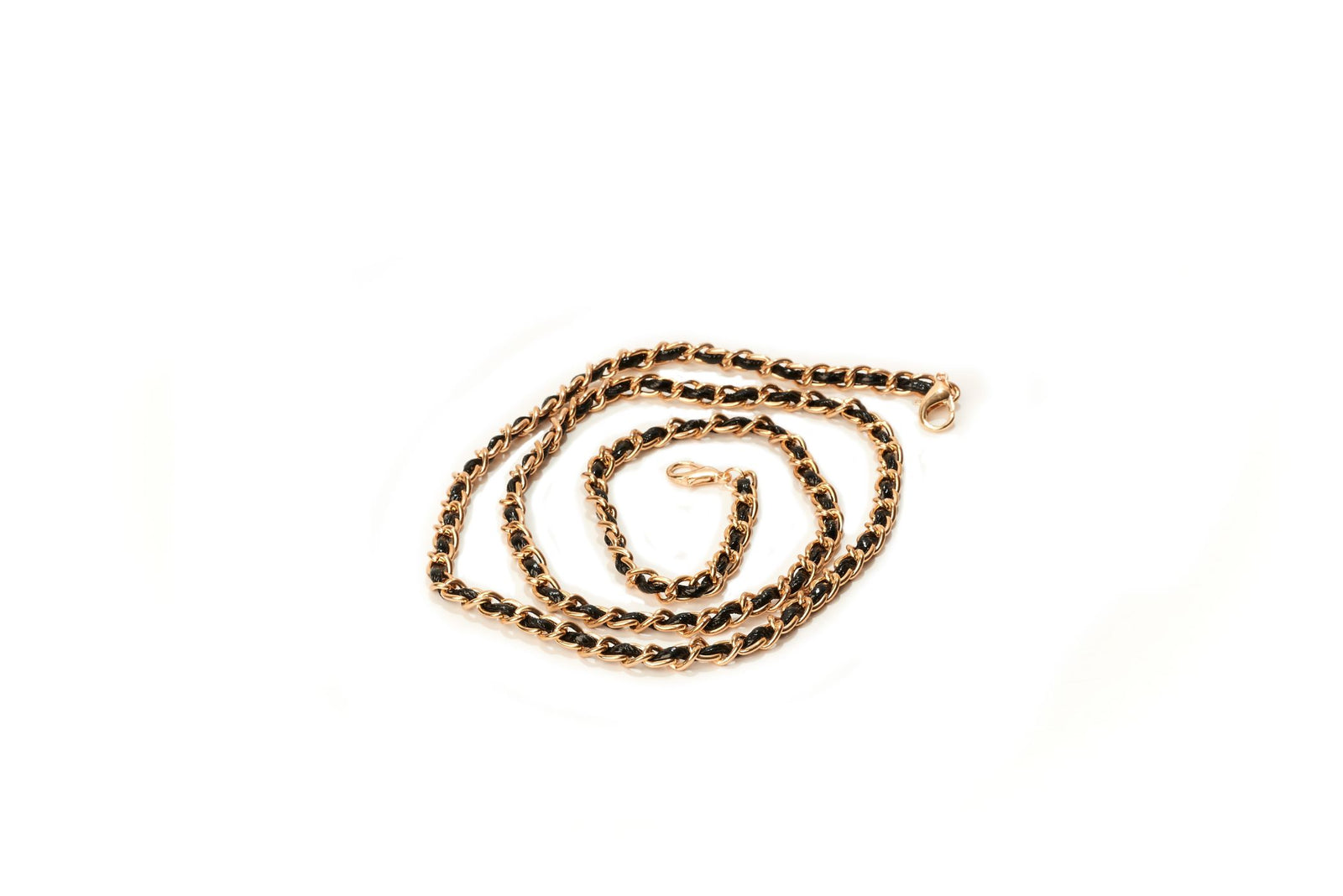 Vegan Leather Gold Mask/Glasses Chain