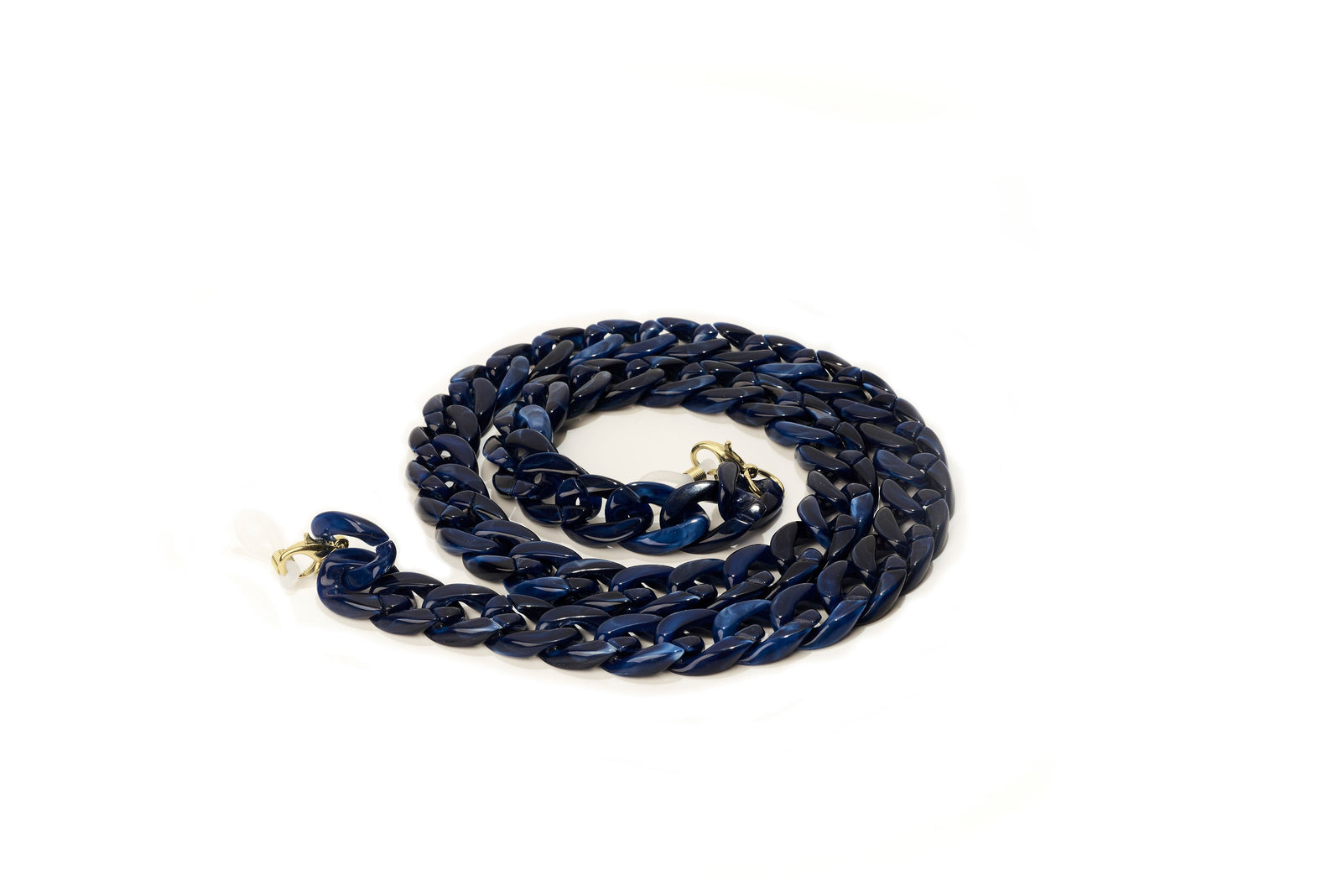 Navy Mask/Glasses Chain