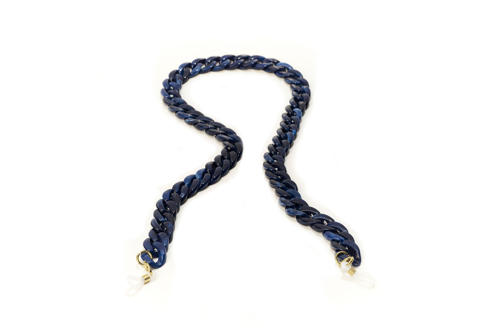 Navy Mask/Glasses Chain
