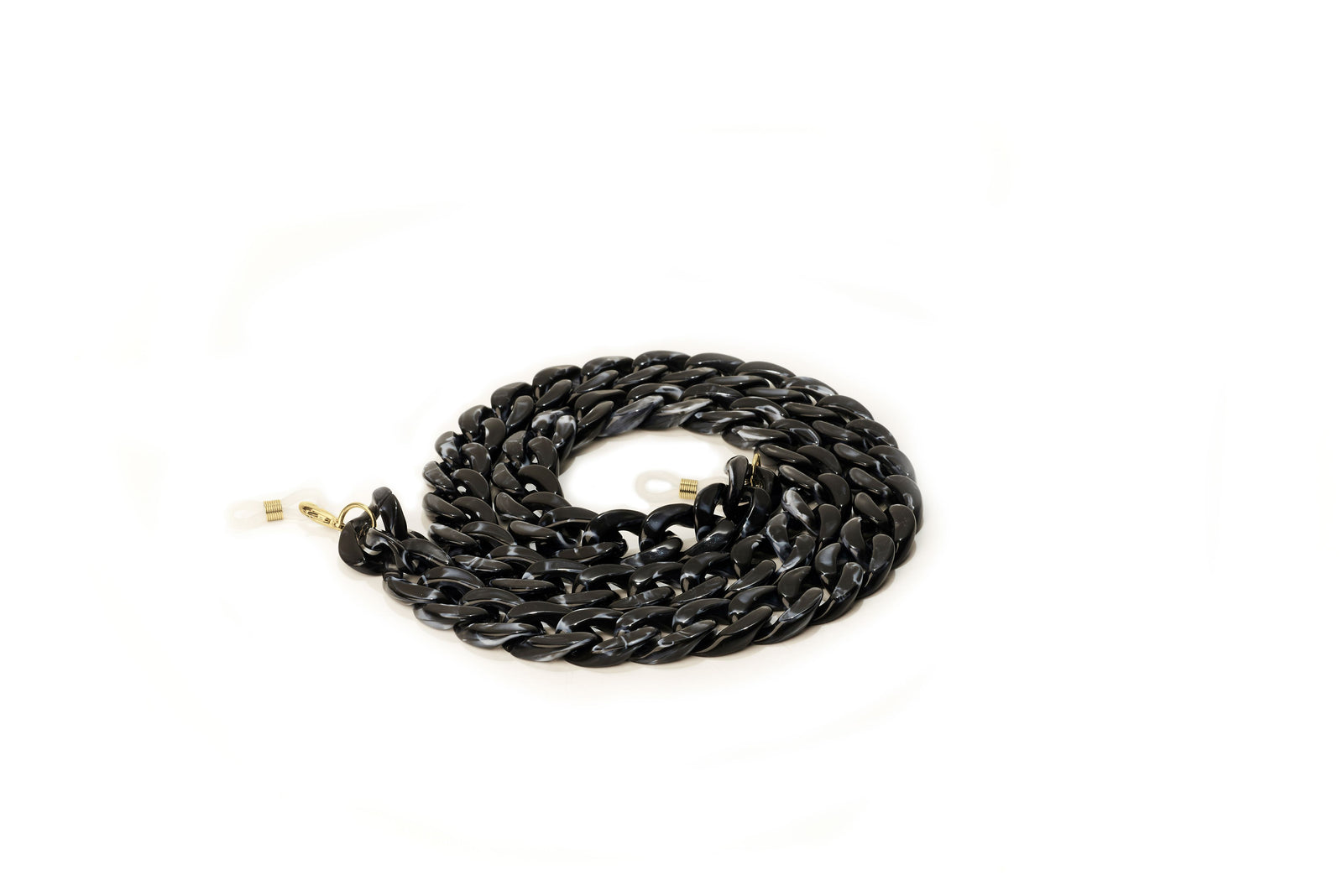 Marbliezed Black Mask/Glasses Chain