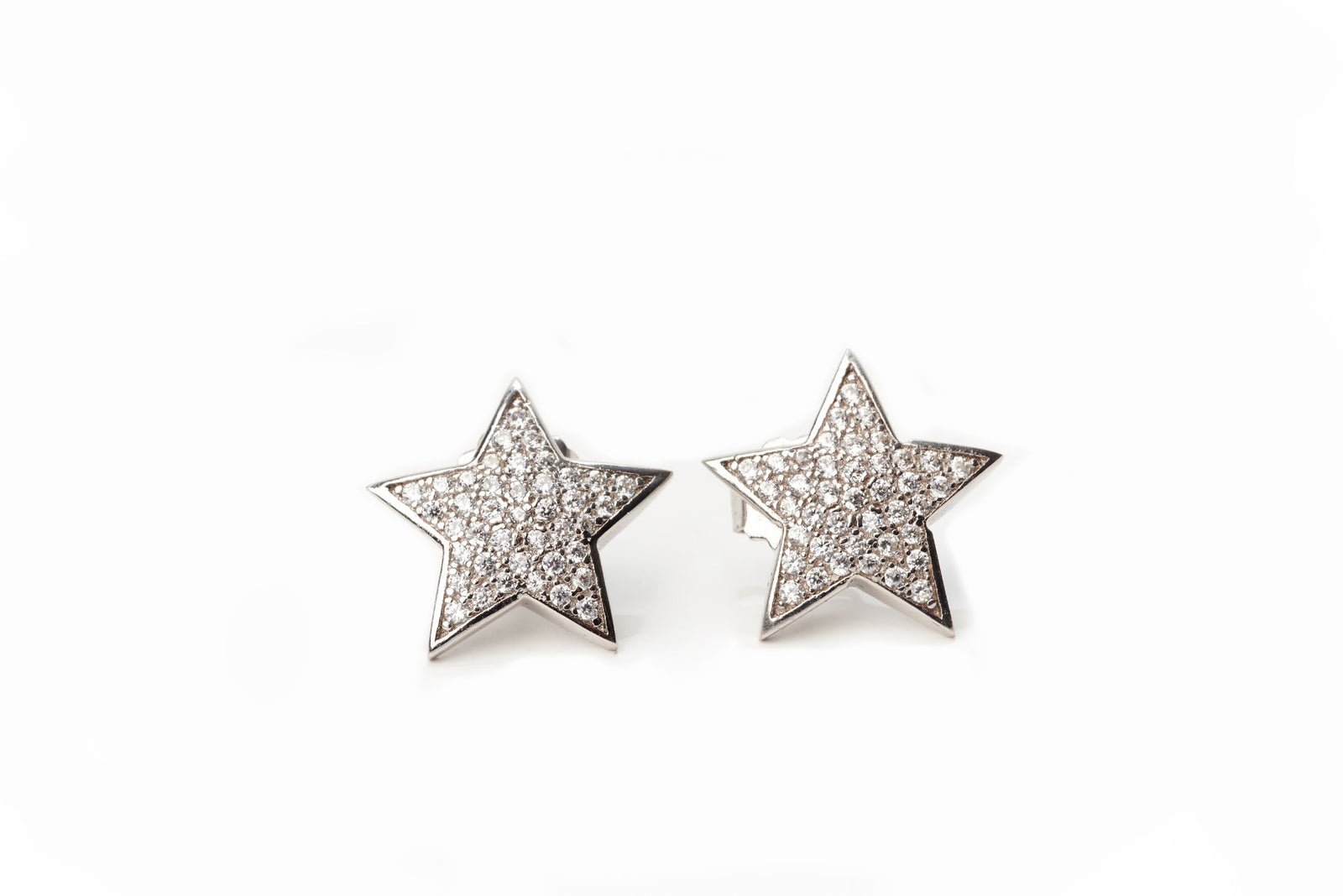 Star Studs Silver