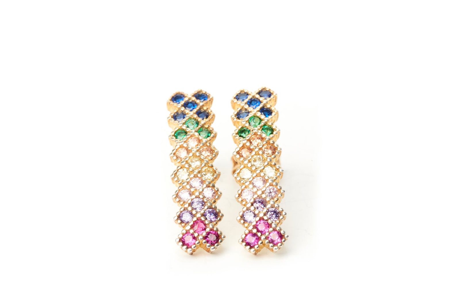 Rainbow Drop Earrings