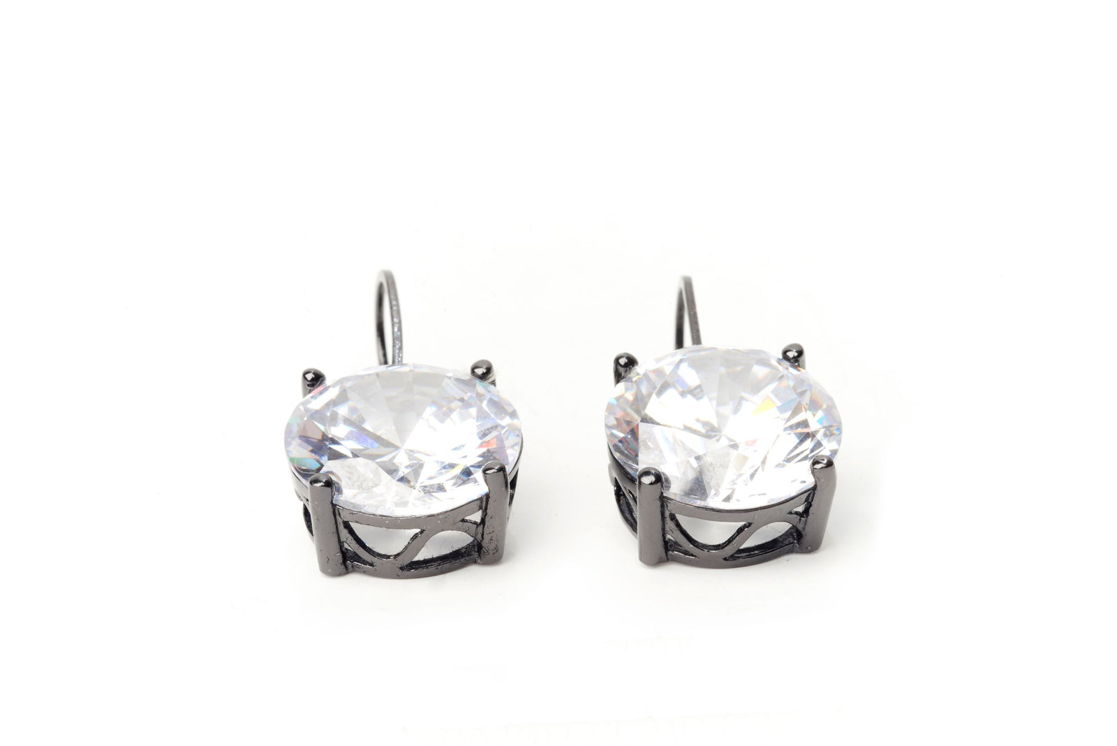 Drop CZ Earrings