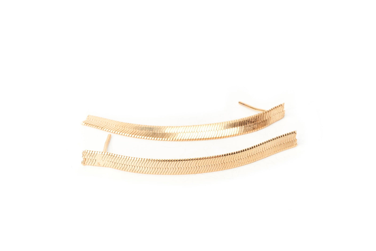 Liquid Gold Dangle Earrings