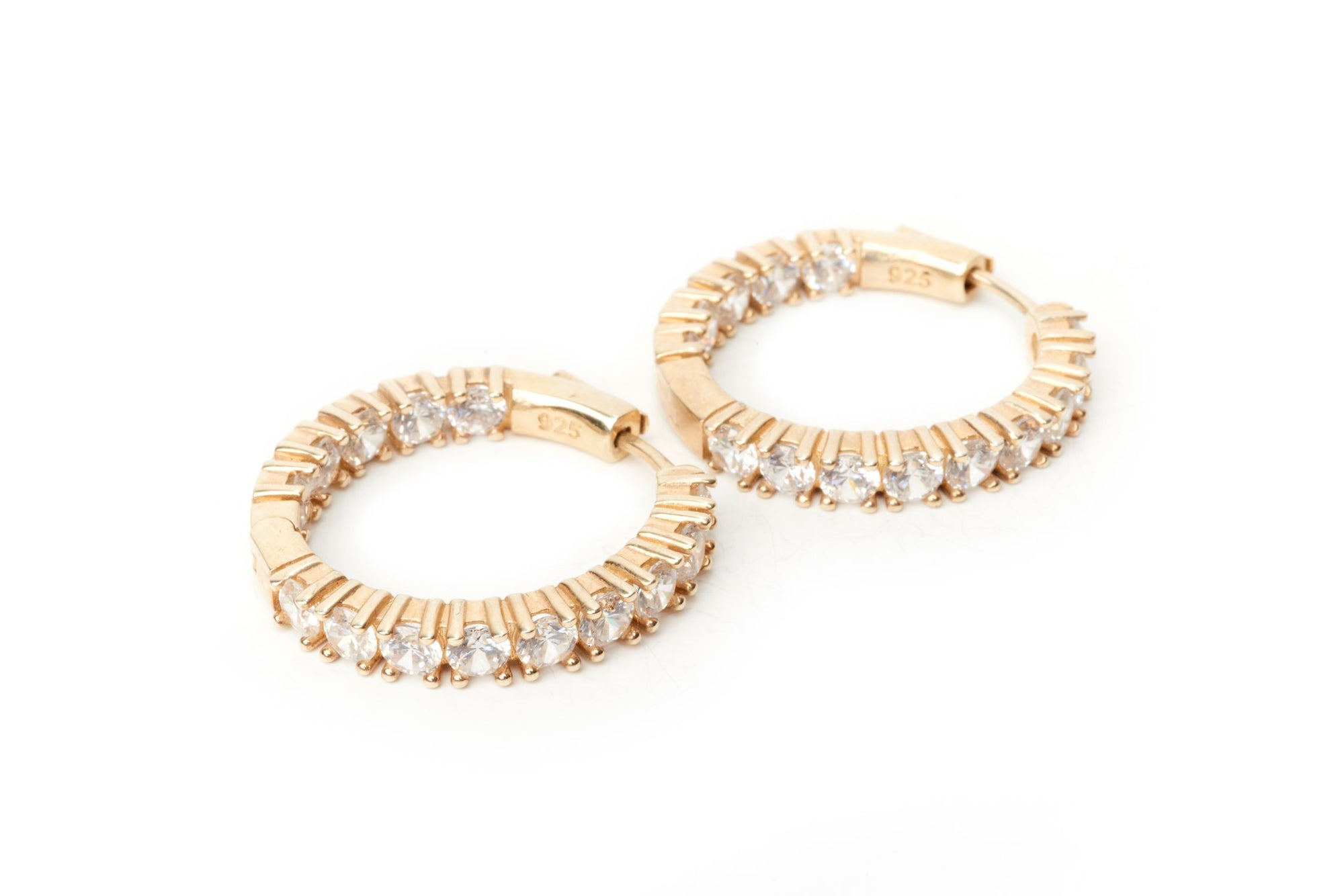 Emerald Cut Hoops