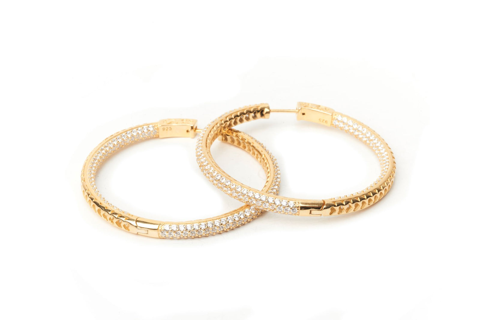 Classic CZ Hoops
