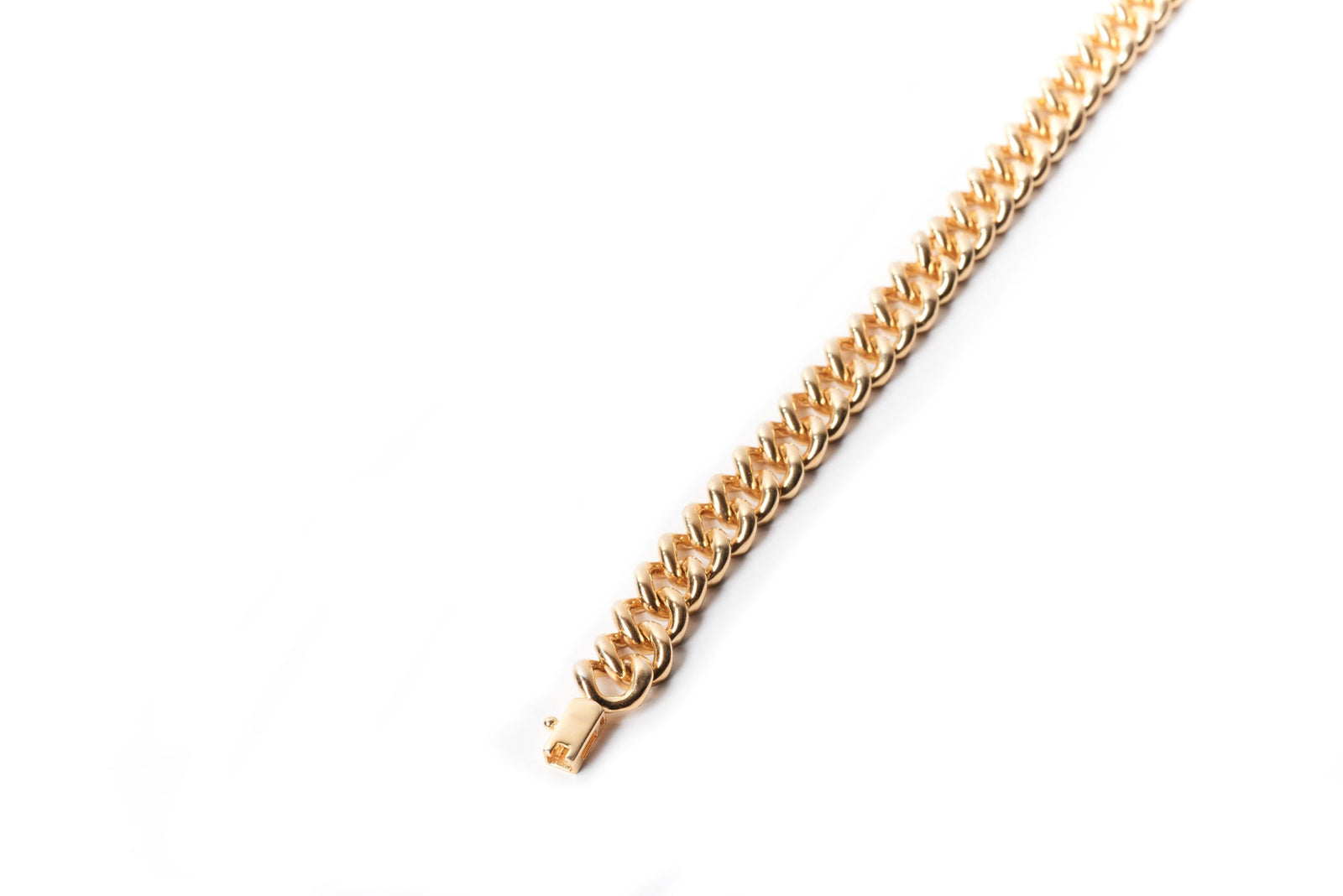 Gold Cuban Link Bracelet