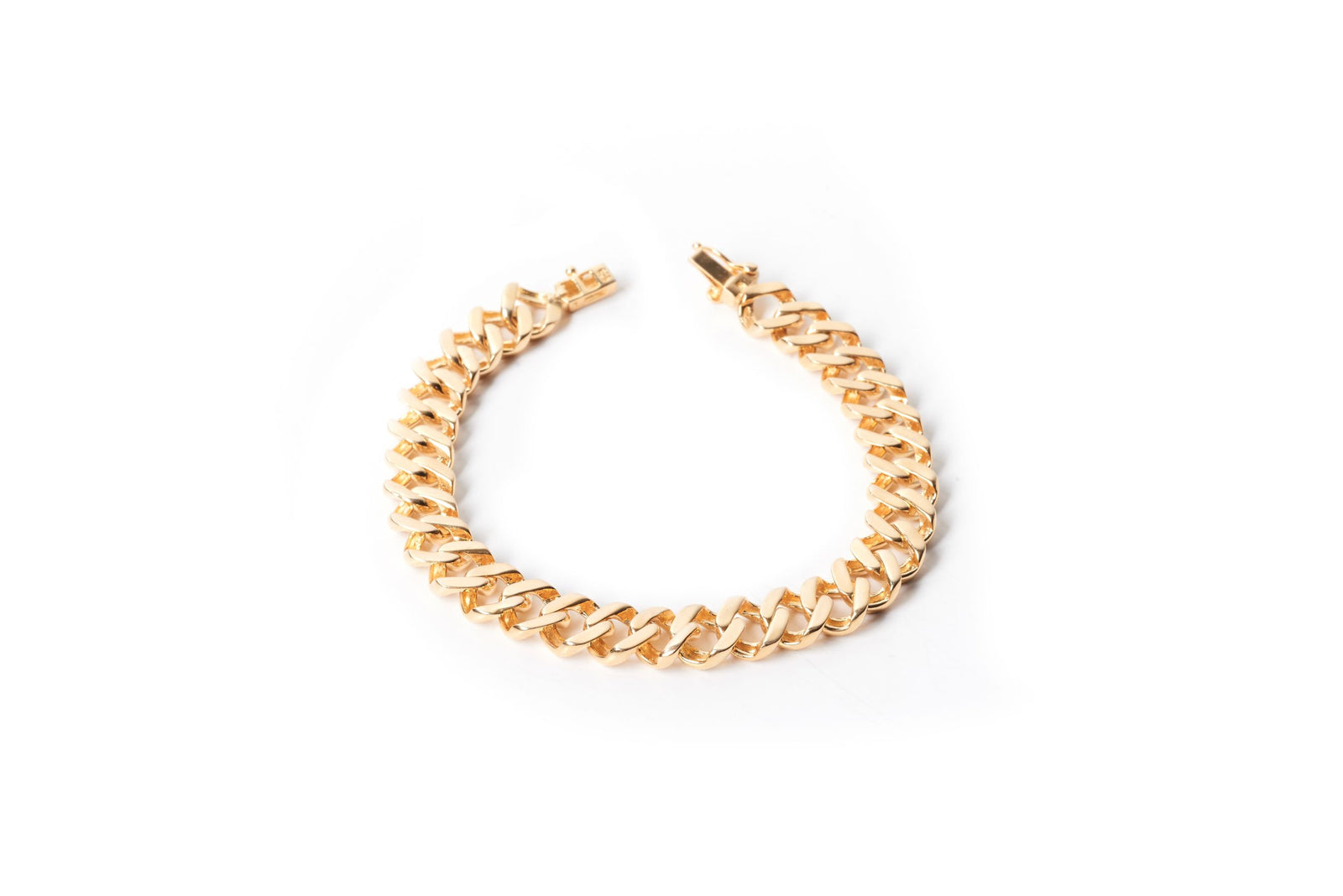 Gold Cuban Link Bracelet